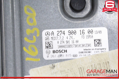 15-20 Mercedes W205 C300 ECU ECM Engine Computer Control Module Unit 2749001600
