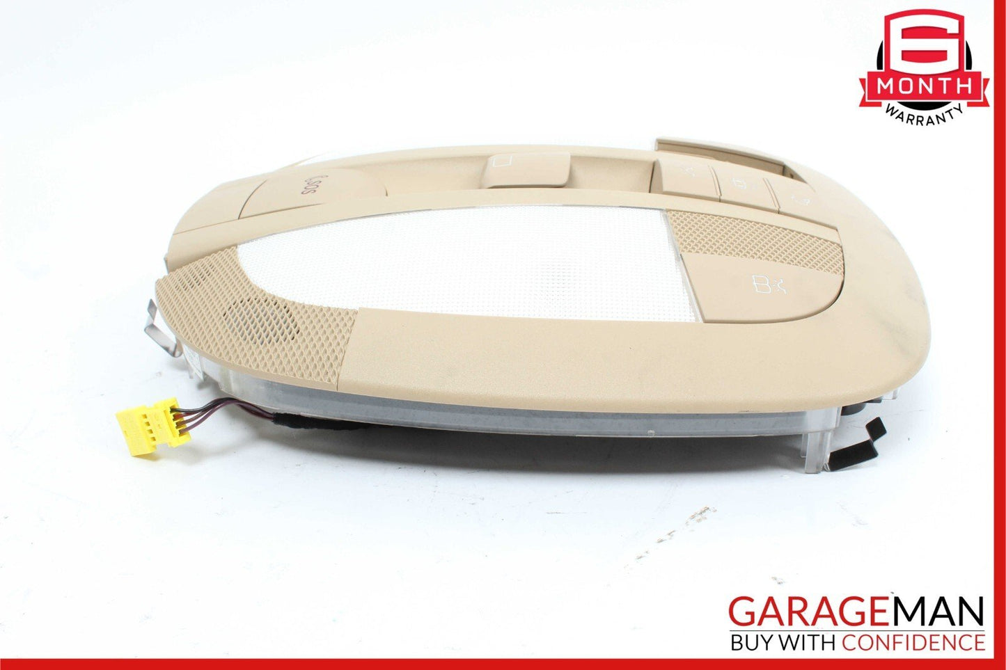 06-13 Mercedes GL450 ML63 AMG Front Overhead Dome Light Reading Map Lamp Brown