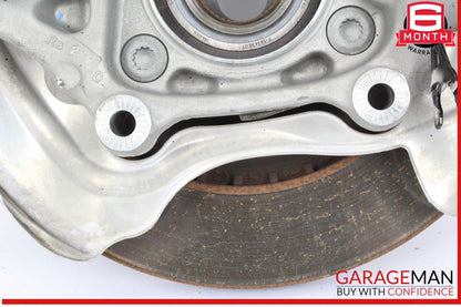 18-24 Audi Q5 Rear Left Driver Side Spindle Knuckle Wheel Hub w/ Rotor Disc OEM