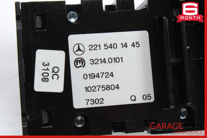 07-14 Mercedes W221 S550 CL550 S63 AMG Electronic Parking Button Switch Controls