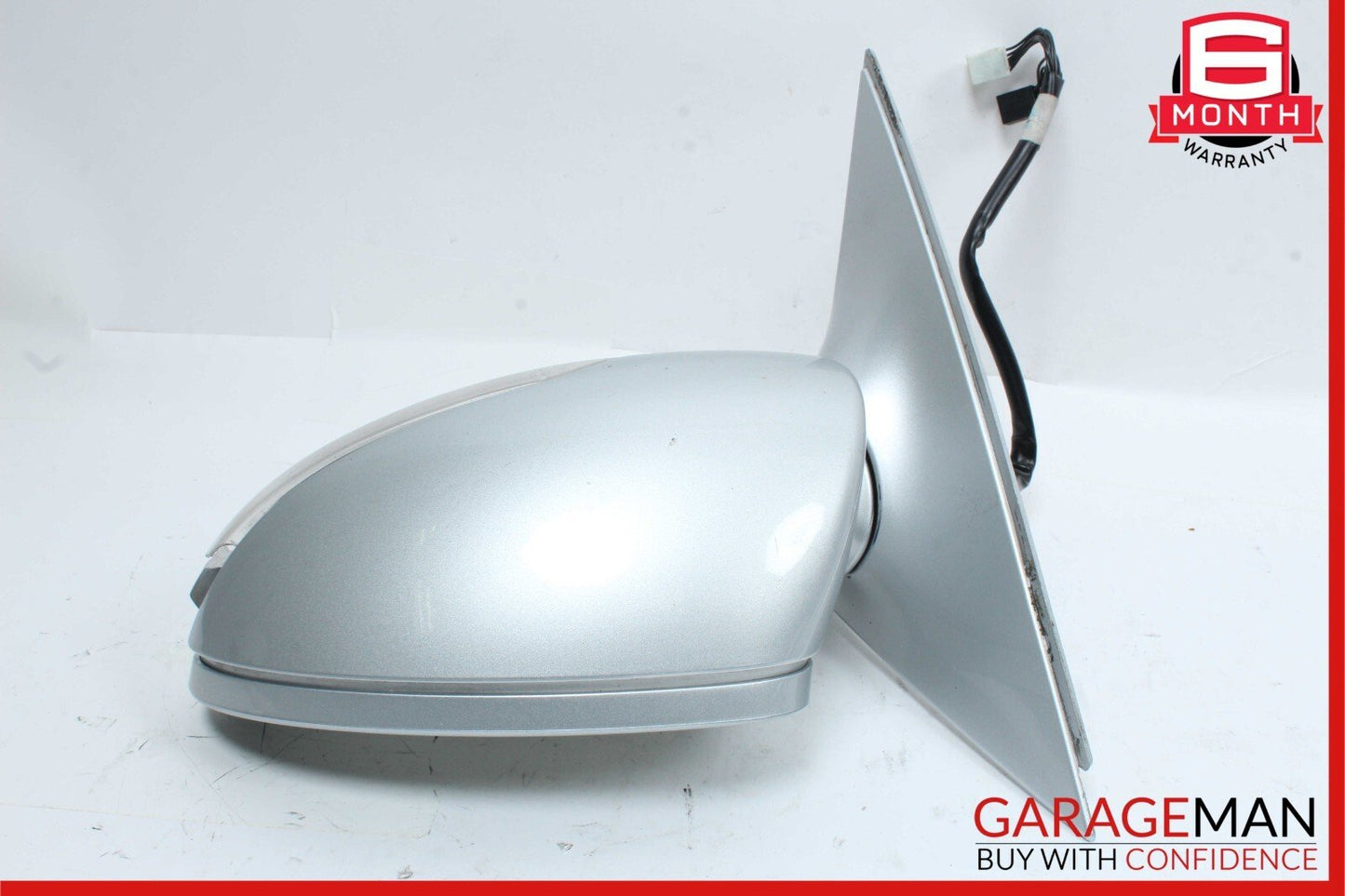 07-09 Mercedes W221 S550 Front Left Driver Side Mirror Door Rear View Silver OEM