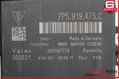 11-14 Porsche Cayenne 958 Park Parking Assist Control Module Unit 7P5919475C OEM