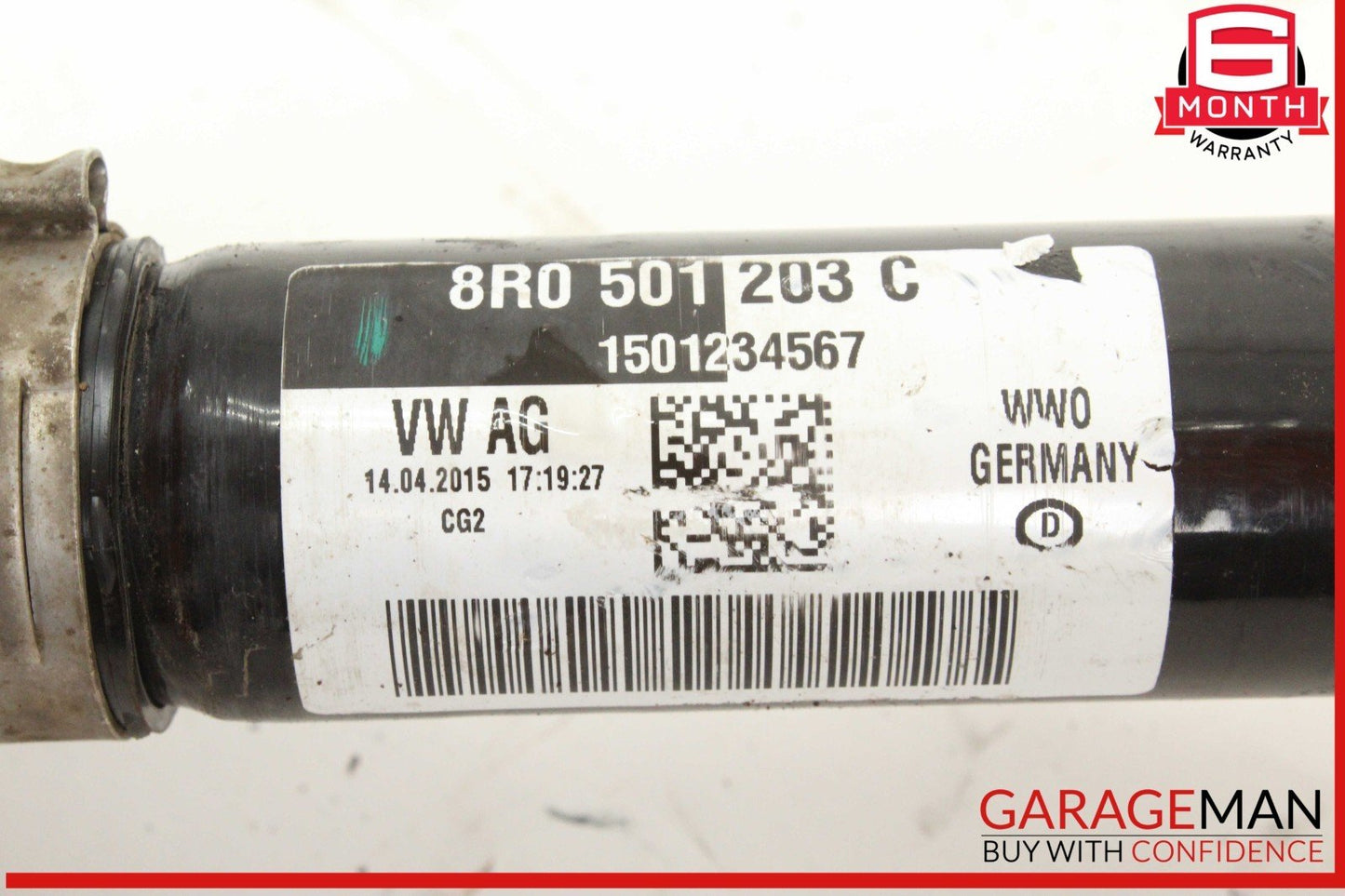 13-17 Audi Q5 SQ5 Rear Left or Rear Right Side CV Axle Shaft 8R0501203C OEM