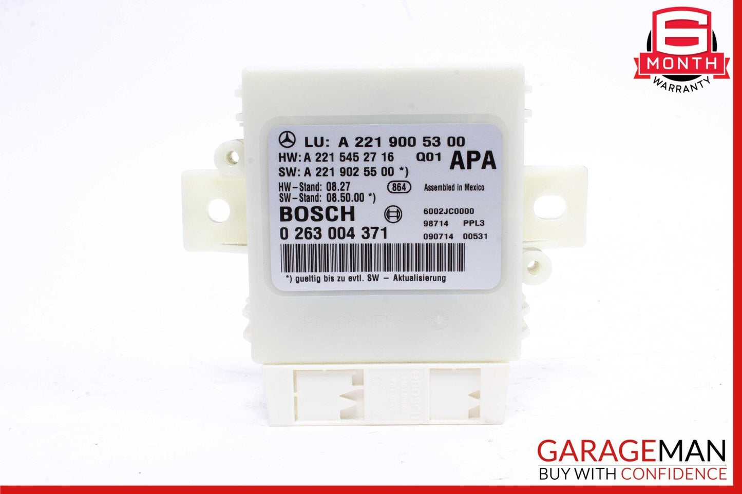 10-13 Mercedes W221 S550 S63 AMG Park Assist Parktornic Sensor Module Control