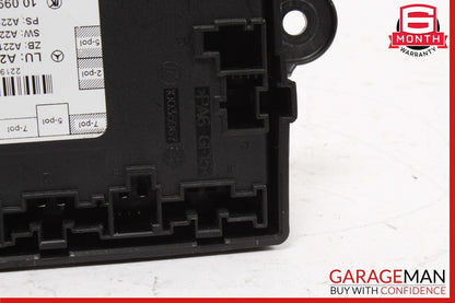 07-13 Mercedes W221 S550 S350 Front Right Side Door Control Module Unit OEM