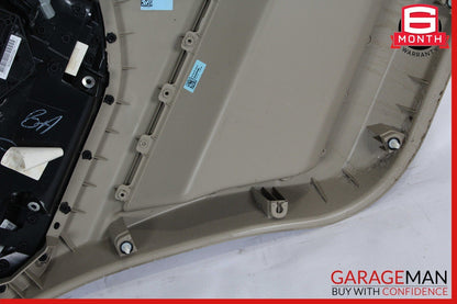 12-19 Land Rover Range Rover Evoque Rear Right Interior Door Panel Assy Beige
