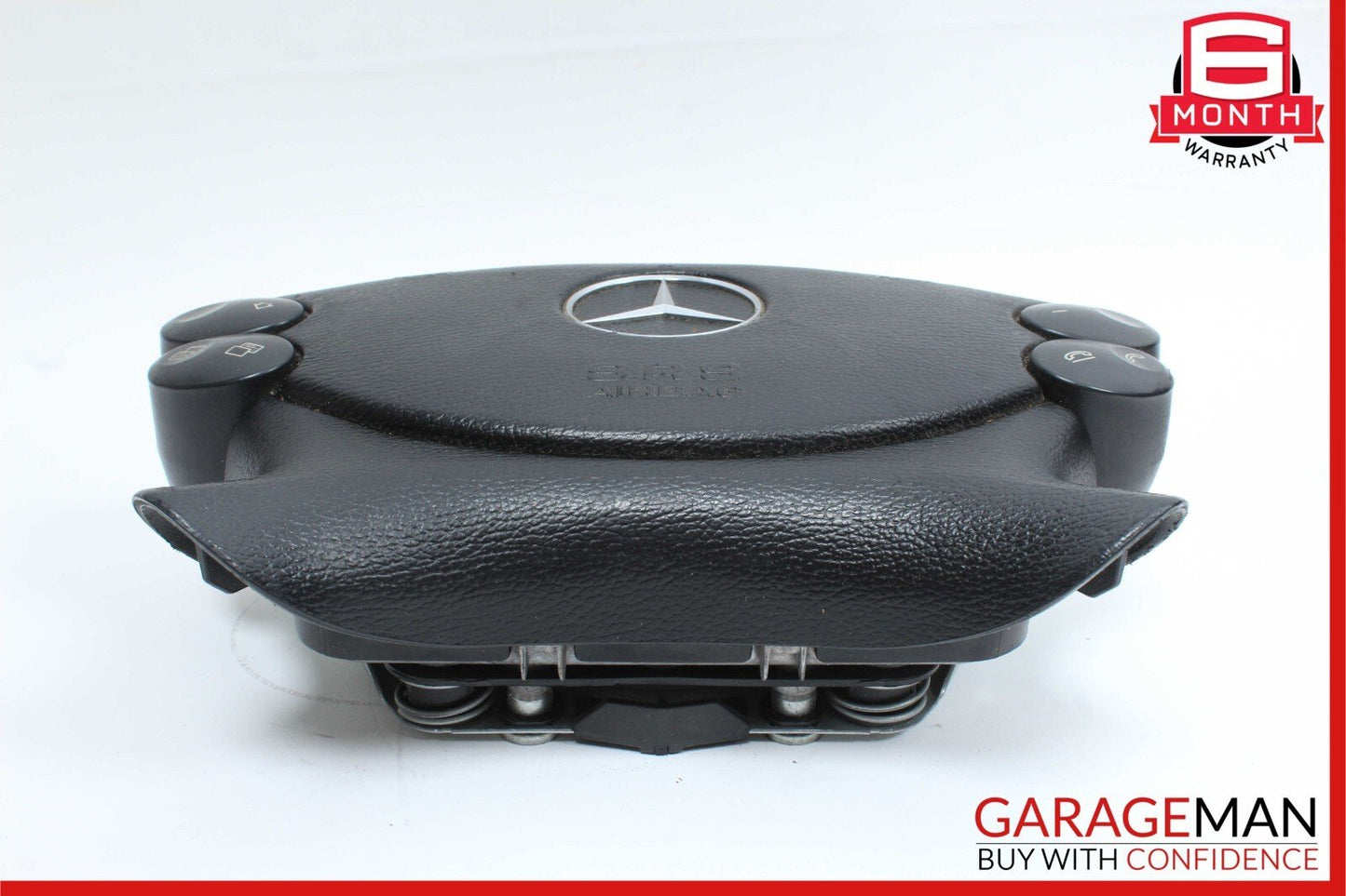 03-12 Mercedes G550 CLK500 E350 SL500 Steering Wheel Airbag Air Bag Black