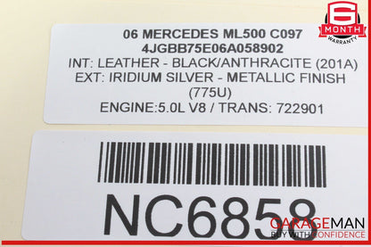 06-09 Mercede W164 ML500 R500 Amplifier Amp Harman Becker Kardon 2518207689