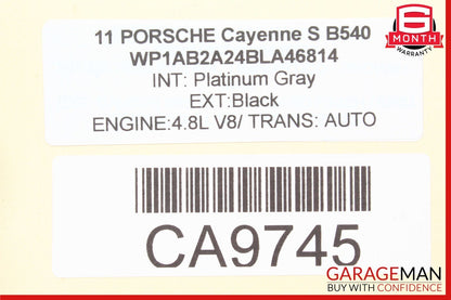 11-17 Porsche Cayenne S 958 Front Left Dash AC A/C Air Vent Trim Cover Grille
