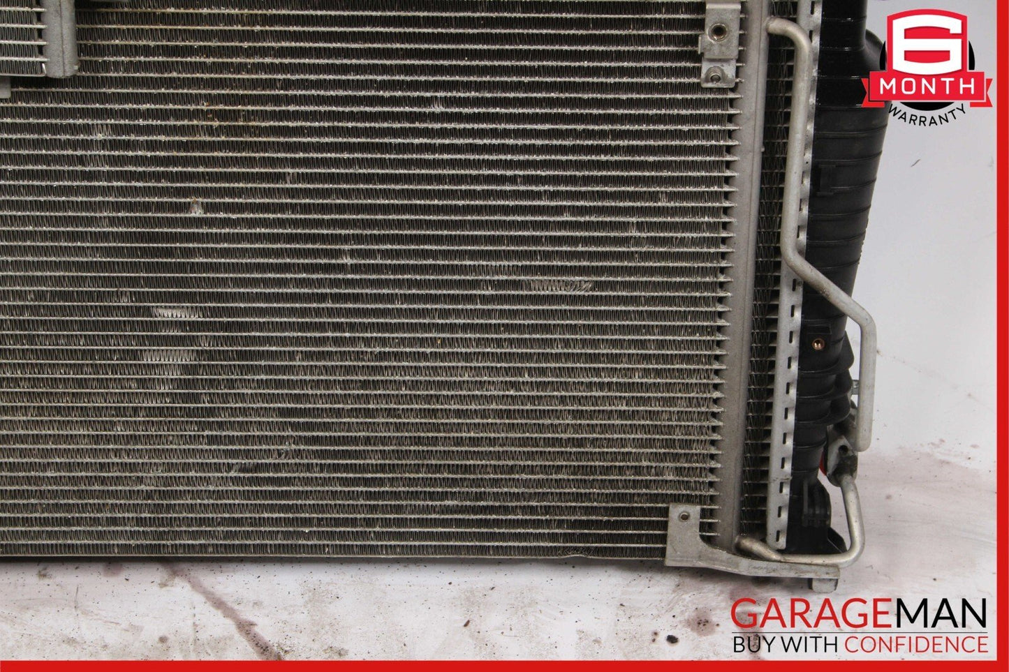 03-08 Mercedes R230 SL500 Engine Radiator A/C AC Air Condenser Assembly OEM
