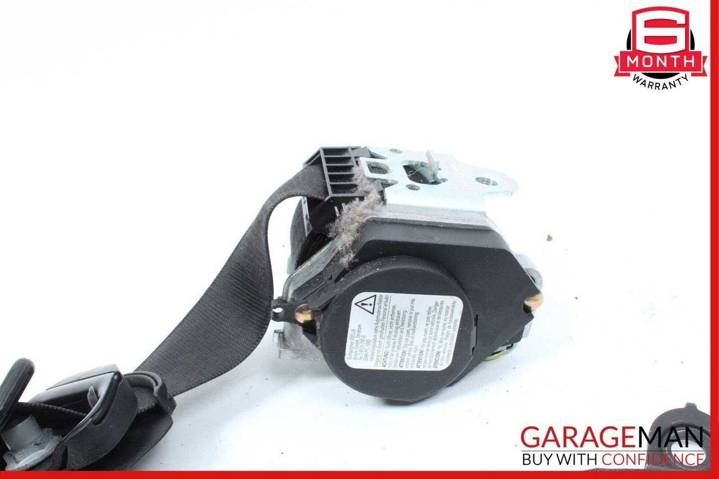 06-13 Mercedes W164 ML350 Front Left Side Seat Belt Retractor Assembly Black