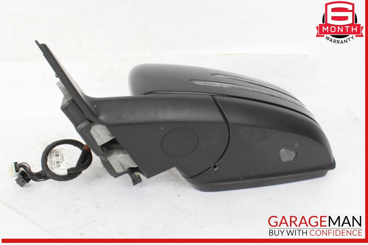 12-15 Mercedes W204 C250 C350 Front Left Side Mirror Rear View Door Silver OEM