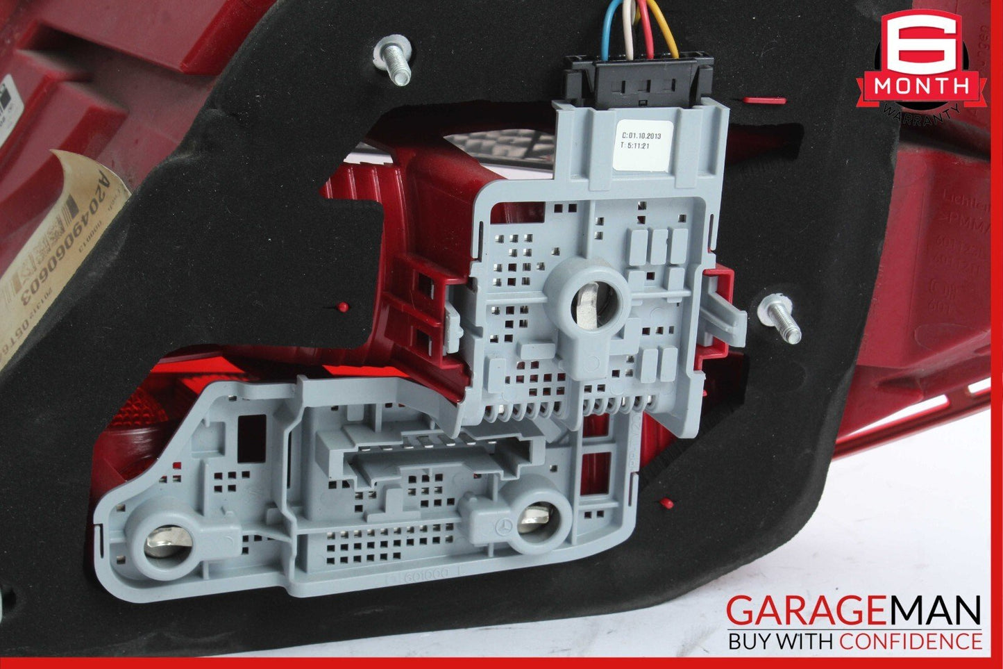 12-14 Mercedes W204 C250 Rear Left Driver Side Taillight Tail Light Lamp