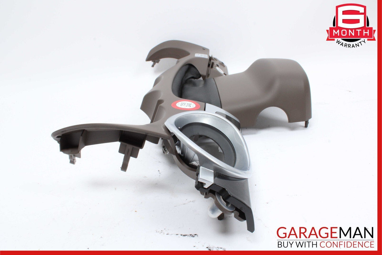 11-18 Porsche Cayenne 958 S Steering Column Dash Trim Cover Panel Brown OEM