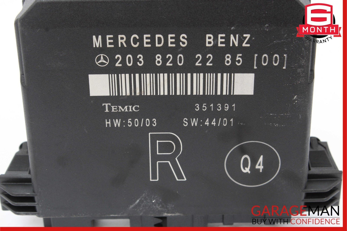 01-07 Mercedes W203 C55 AMG C230 Rear Right Side Door Control Module Unit OEM