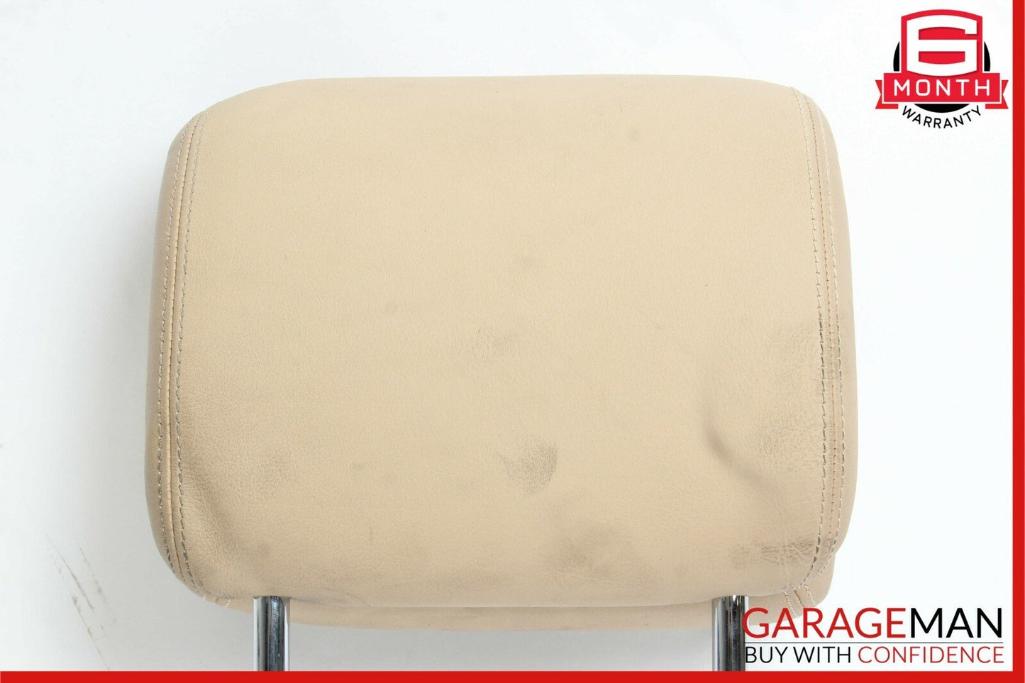 00-06 Mercedes W220 S430 S500 Front Right / Left Seat Headrest Head Rest Pebble