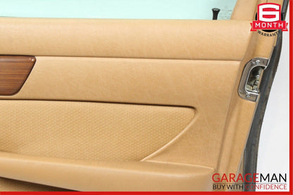 86-91 Mercedes W126 420SEL Front Right Side Door Shell Panel Assembly Beige OEM