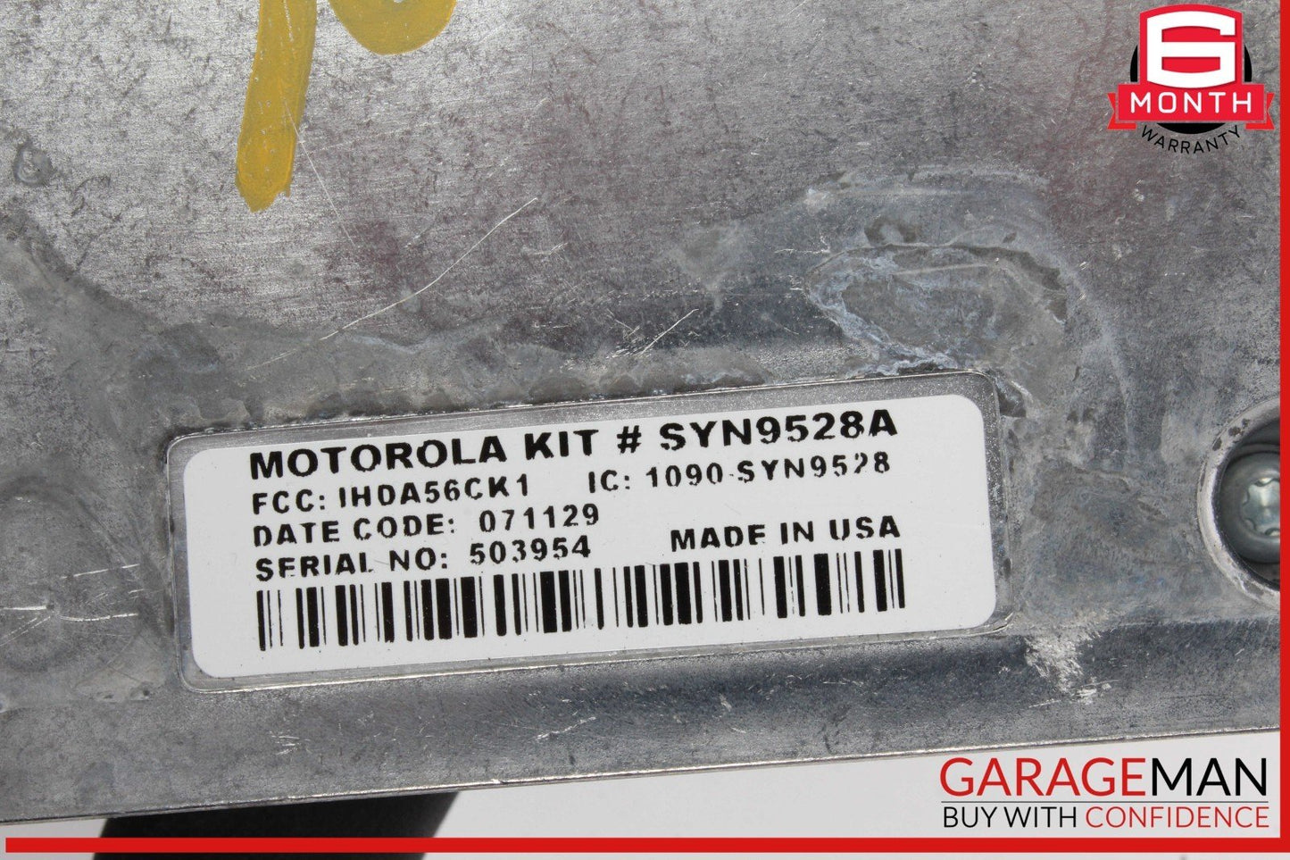 00-10 Mercedes R230 SL500 S500 CL550 Voice Control Module SYN9528A OEM