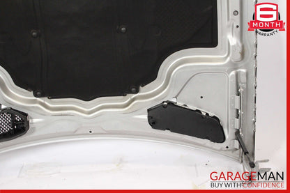 03-08 Mercedes R230 SL500 Front Hood Bonnet Cover Panel Assembly Silver OEM