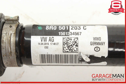 13-17 Audi Q5 SQ5 Rear Left or Rear Right Side CV Axle Shaft 8R0501203C OEM