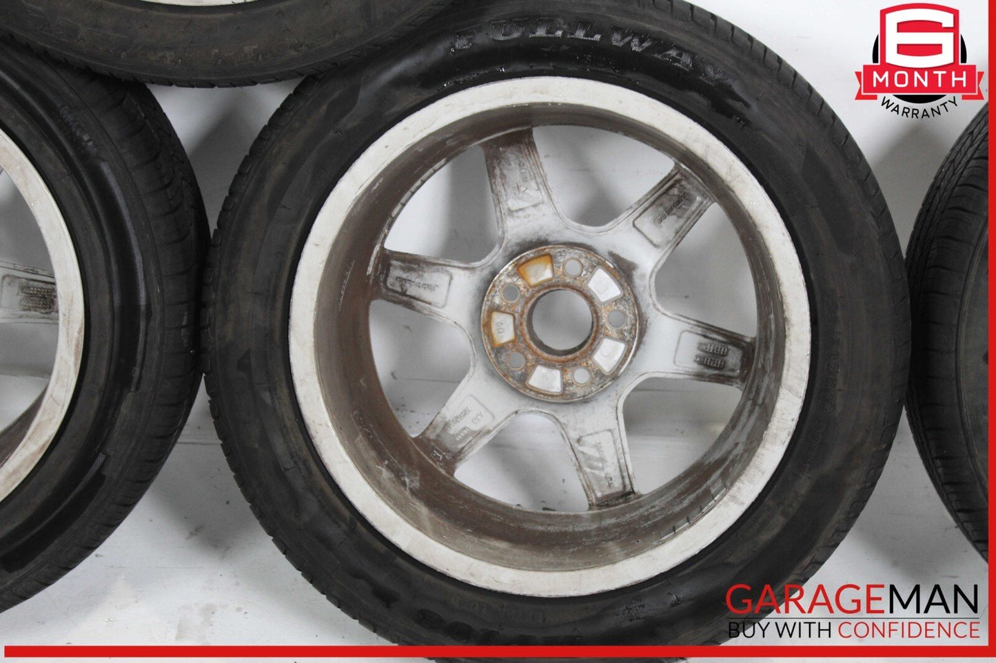 09-11 Audi A4 Complete Wheel Tire Rim Set of 4 Pc 7.5 x 17 OEM