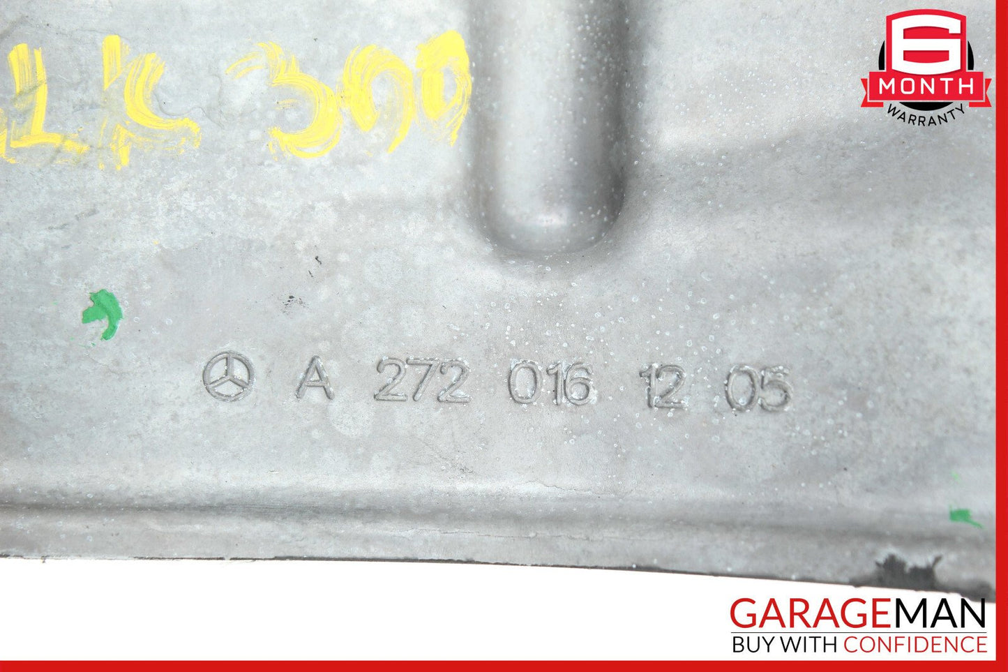 Mercedes R171 SLK300 GLK350 E350 Engine Cylinder Head Cover Left Side OEM