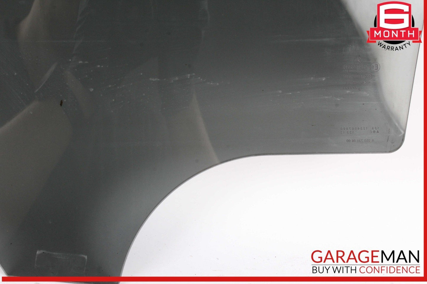 16-22 Mercedes X253 GLC43 AMG Rear Right Passenger Side Door Window Glass OEM