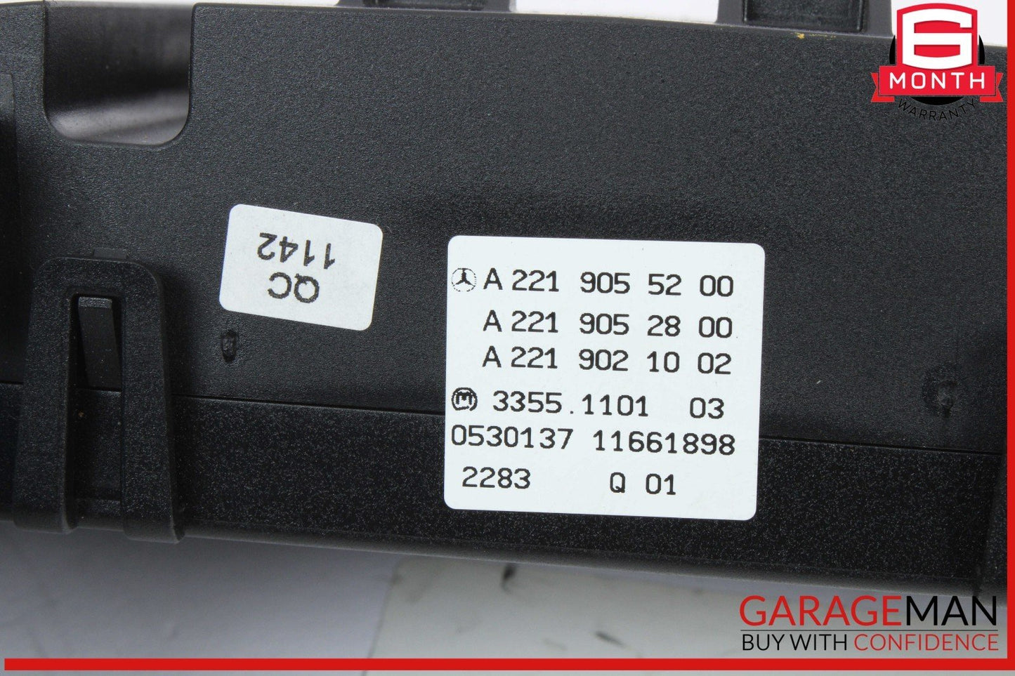 07-14 Mercedes W221 S550 CL550 AC A/C Climate Control Switch Dual Zone OEM