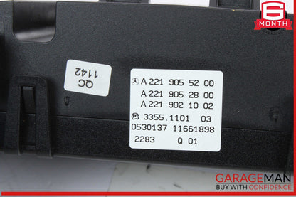 07-14 Mercedes W221 S550 CL550 AC A/C Climate Control Switch Dual Zone OEM
