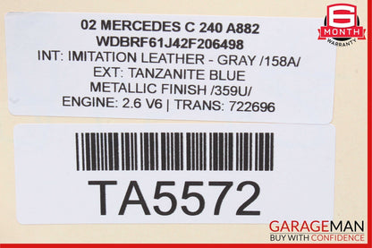 01-07 Mercedes W203 C32 AMG C240 C280 Front Left Side Door Control Module Unit