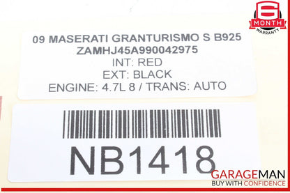 03-10 Maserati GranTurismo M145 Front Right Side Spindle Knuckle Hub OEM