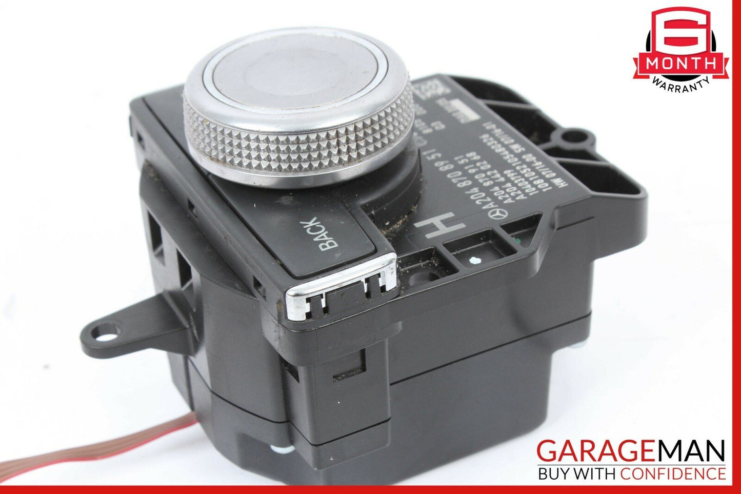 08-11 Mercedes W204 C300 Center Console Command Controller Knob Multi Switch OEM