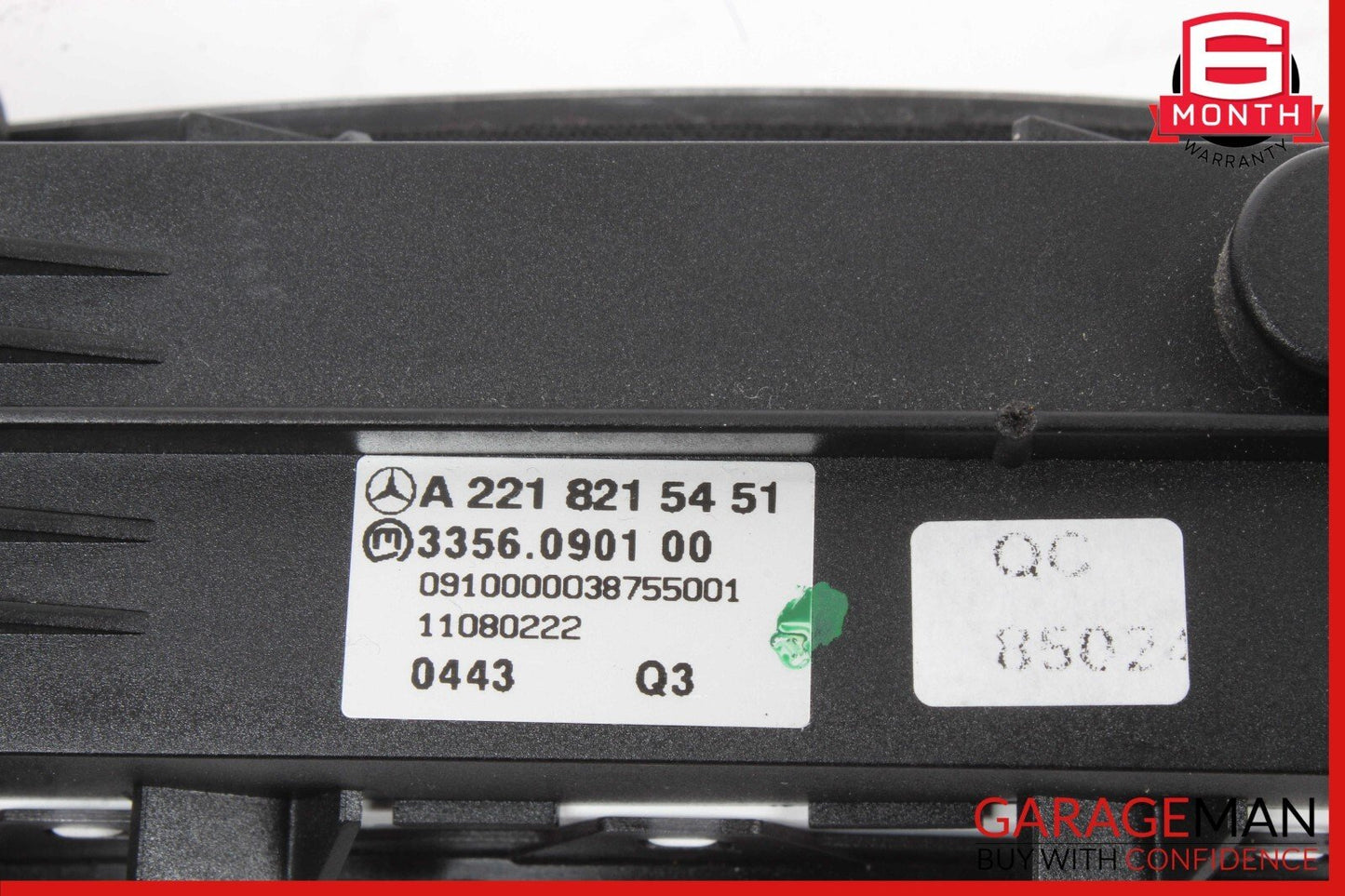 07-13 Mercedes W221 S400 CL550 Cluster Control Switch 2218215451 OEM