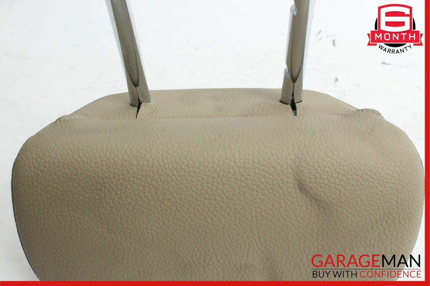 12-14 Mercedes W204 C250 Rear Center Middle Side Seat Headrest Head Rest Beige