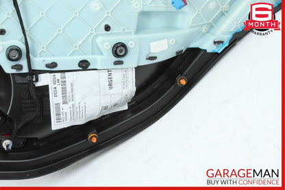 08-14 Mercedes W204 C250 C300 C350 Rear Left Side Interior Door Trim Panel Black