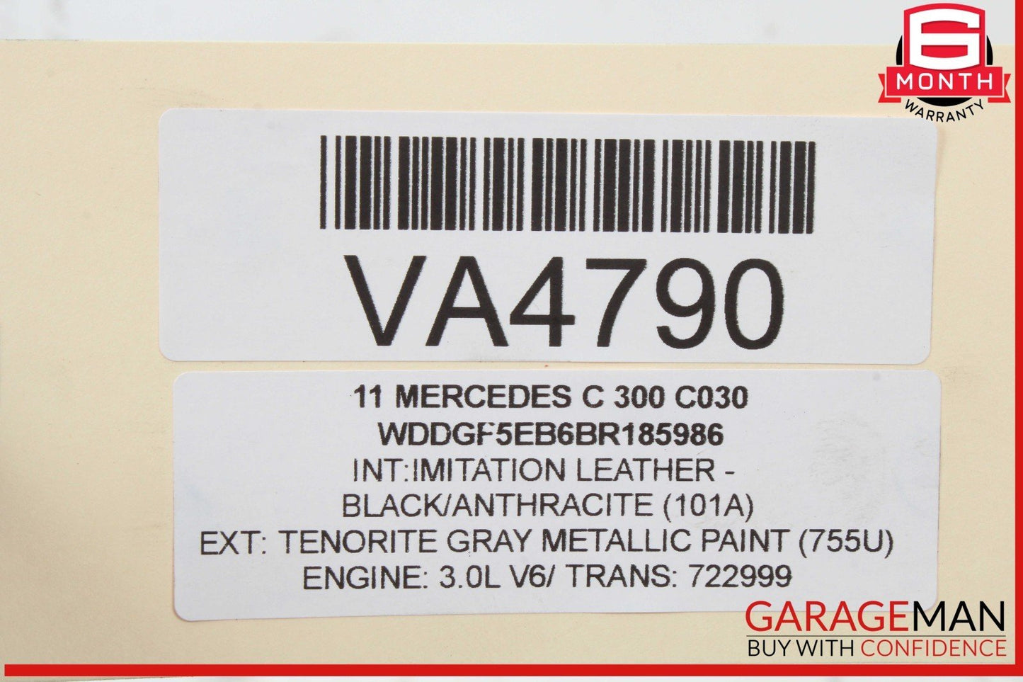 00-13 Mercedes W204 C300 E500 S500 Engine Throttle Valve Body 1131410125 OEM