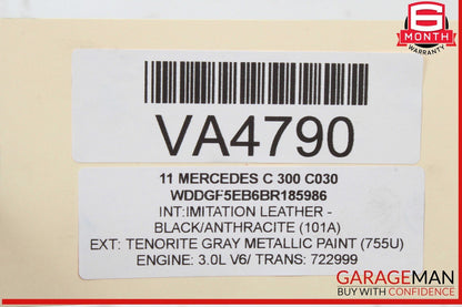 00-13 Mercedes W204 C300 E500 S500 Engine Throttle Valve Body 1131410125 OEM