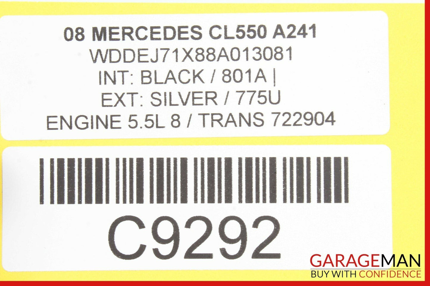 07-13 Mercedes W216 CL550 S550 Headlight Head Light Lamp Switch Control OEM