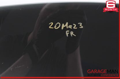 19-23 Mazda 3 Front Right Passenger Side Door Window Glass OEM