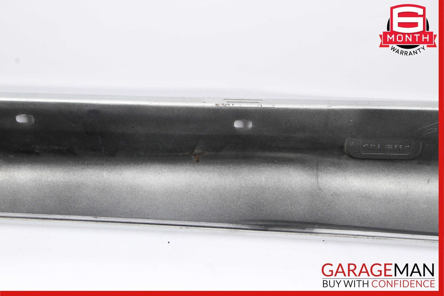 10-16 Mercedes W212 E350 Sedan Left Side Skirt Rocker Panel Silver OEM
