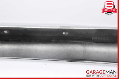 10-16 Mercedes W212 E350 Sedan Left Side Skirt Rocker Panel Silver OEM