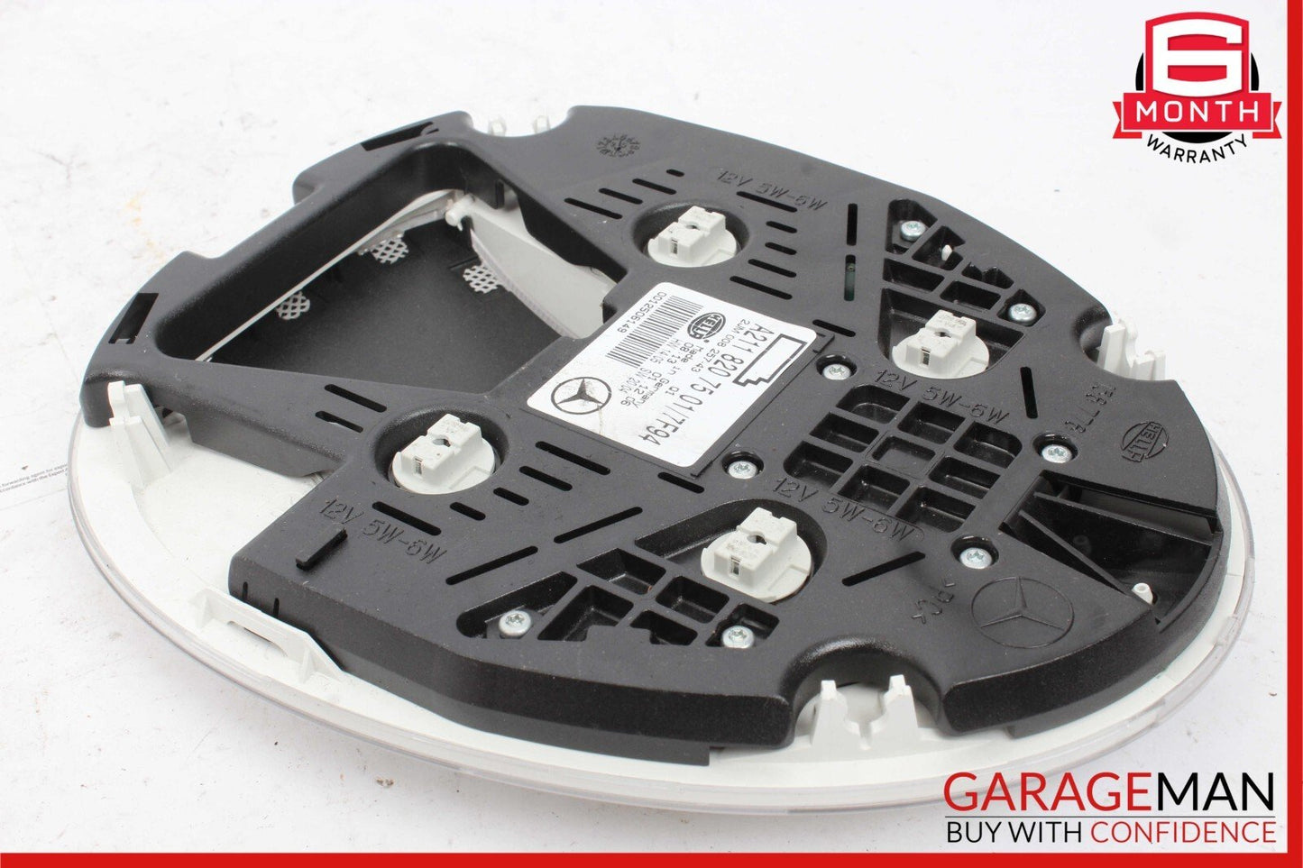03-11 Mercedes W211 E320 E350 CLS550 Rear Overhead Dome Light Reading Map Gray
