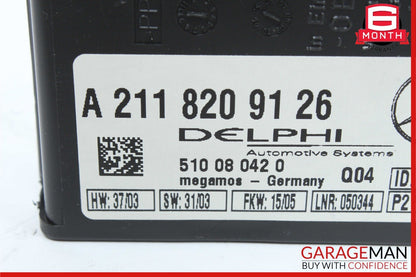 Mercedes SLK280 CLK500 CL500 S430 E320 Anti Theft Alarm Module 2118209126 OEM