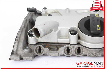 09-17 Audi S4 Q5 Left Engine Cylinder Head Camshaft w/ Head Cover OEM