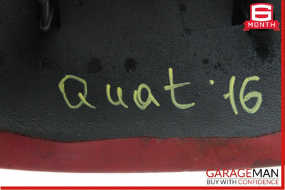 14-18 Maserati Quattroporte Rear Center Console Back Panel Trim Cover Red OEM