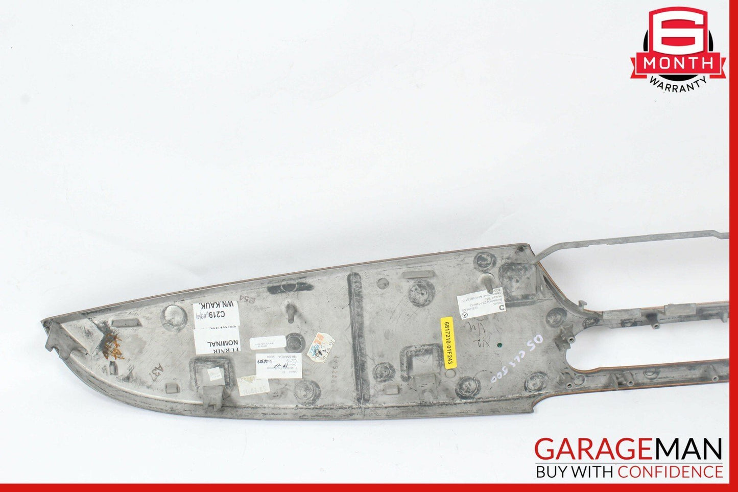 06-11 Mercedes W219 CLS500 Front Dash Dashboard Cluster Bezel Trim Bezel Wood