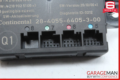 08-18 Mercedes W212 E550 CLS550 C300 Rear Left Side Door Control Module Unit