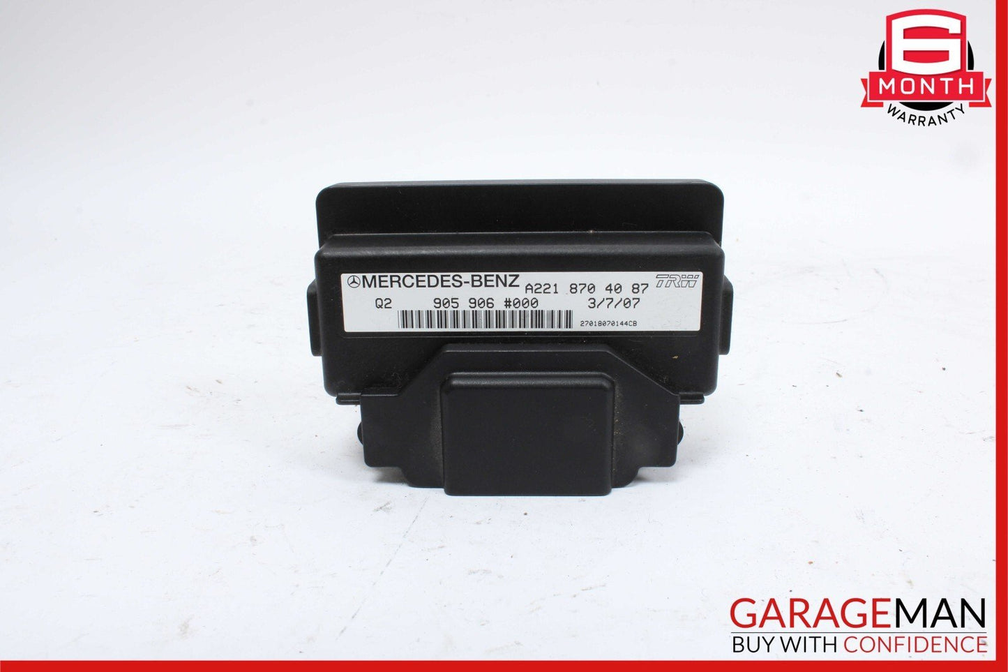 07-13 Mercedes W221 S550 S450 S63 AMG Front Right Side Seat Occupancy Sensor OEM