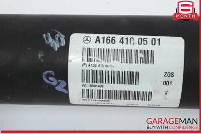 13-16 Mercedes X166 GL450 Front Driveshaft Drive Prop Propeller Shaft OEM