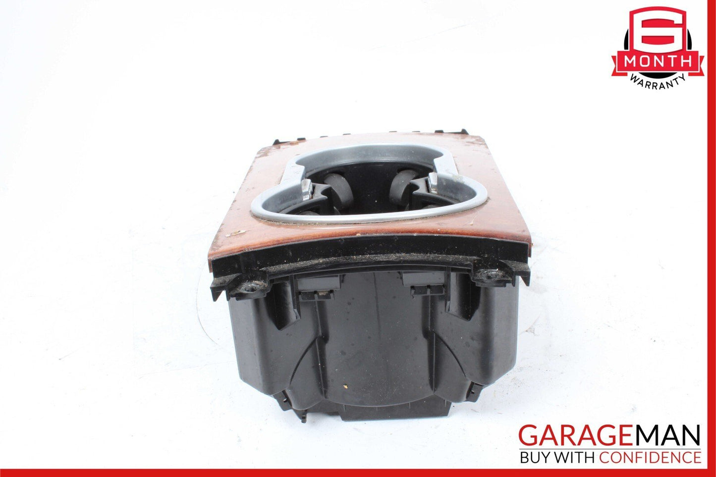 06-12 Mercedes W164 ML350 GL450 Center Console Cup Holder Compartment Wood Assy